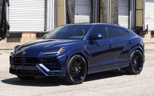 Lamborghini Urus Blu Astraeus on Forgiato Wheels (TEC 3.6) 2019 года